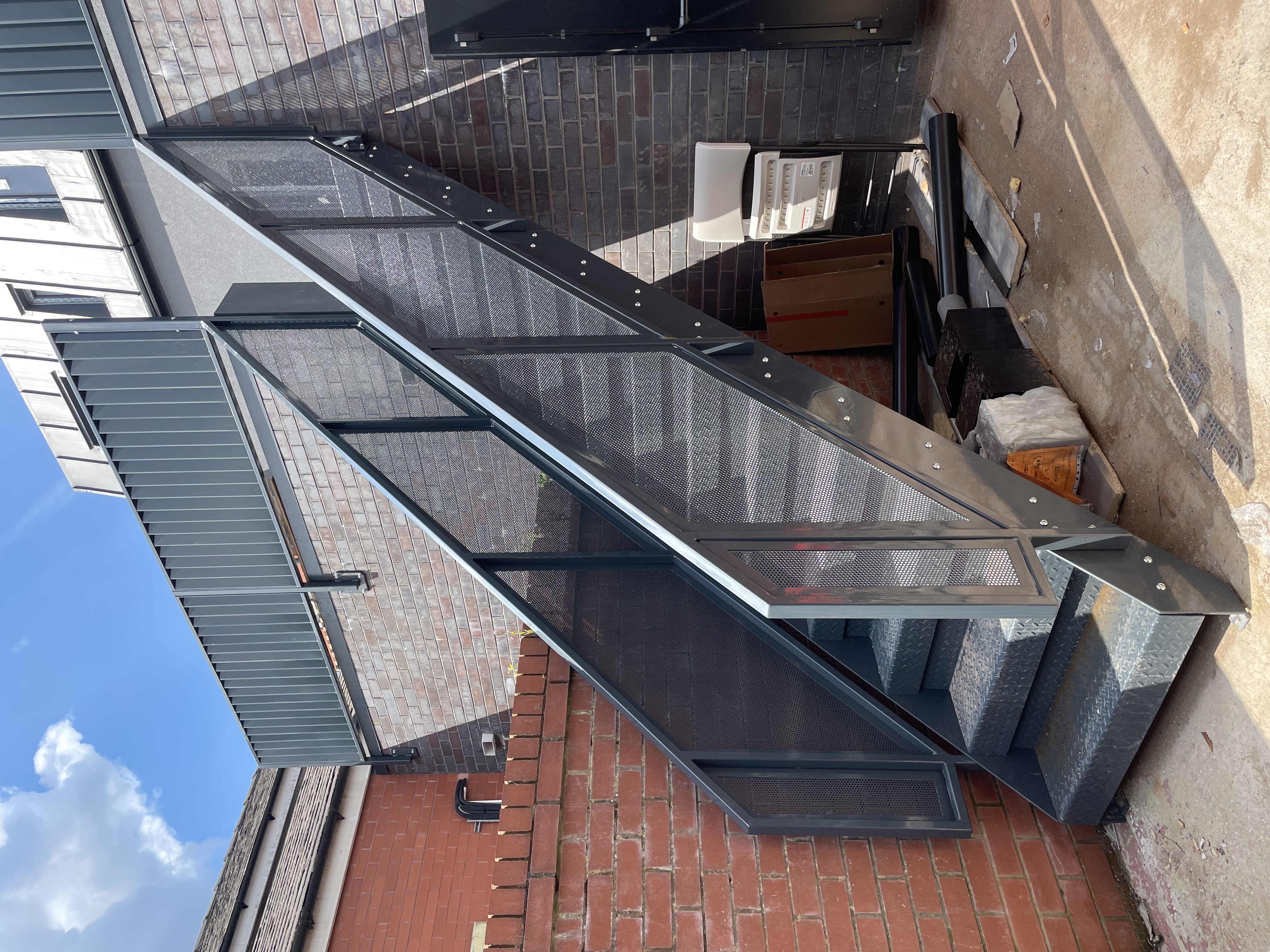 Completed steel frame project 2